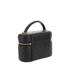 Saint Laurent Black Calf Leather Bos Taurus Shoulder Bag