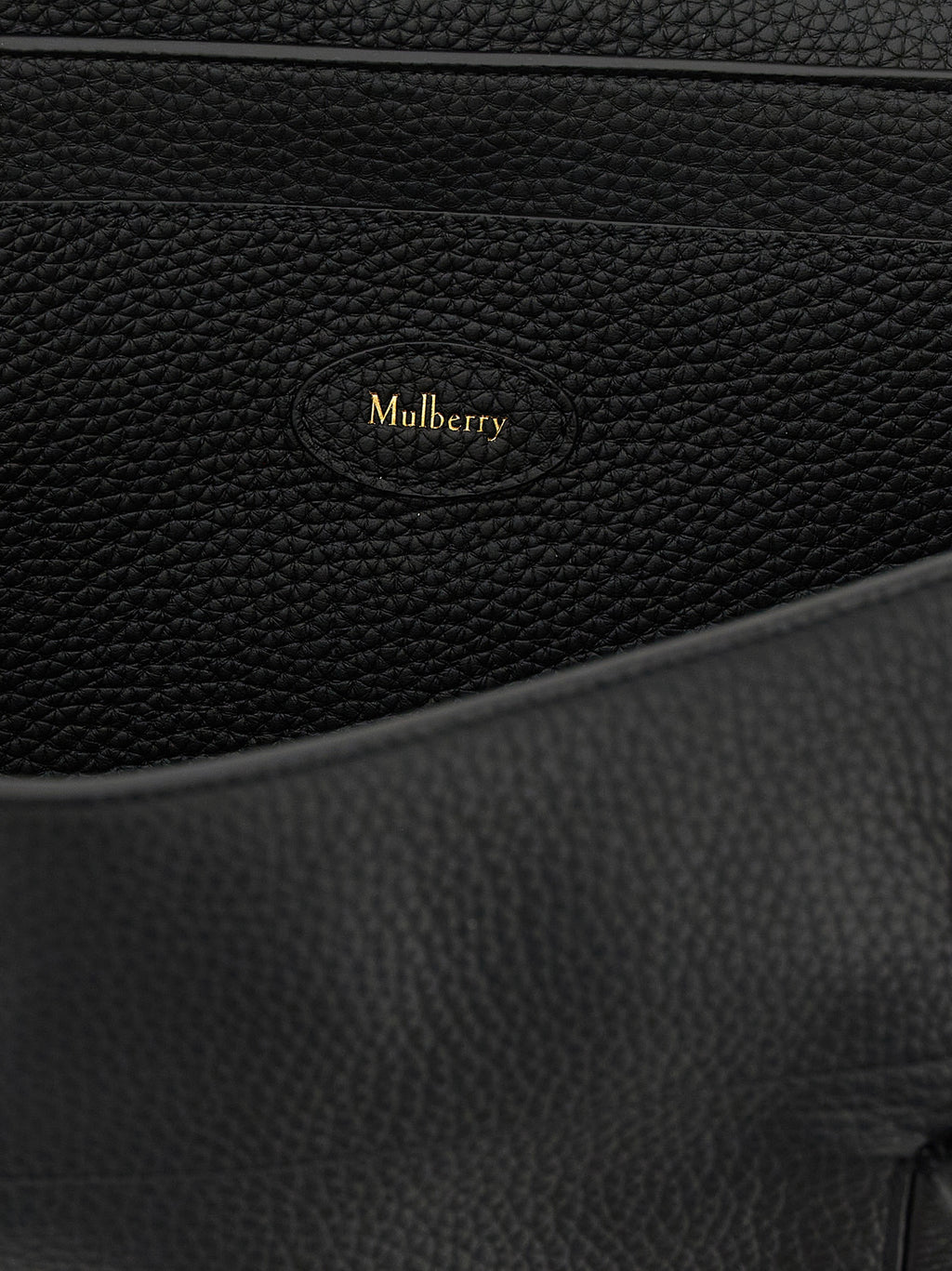 Mulberry Black Calfskin Shoulder Bag