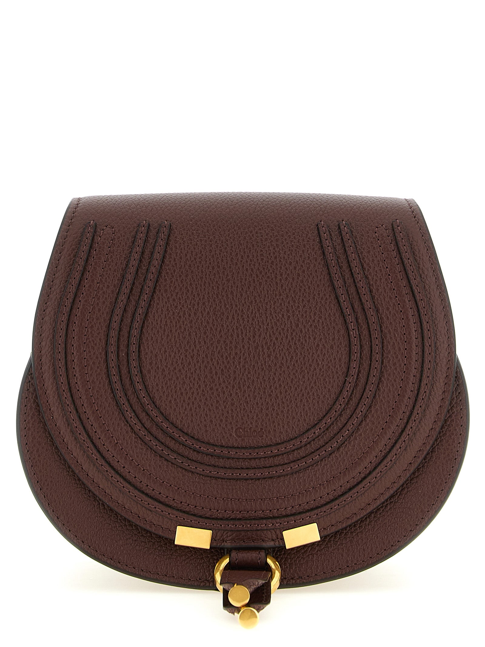 Chloé Brown Calfskin Crossbody Bag