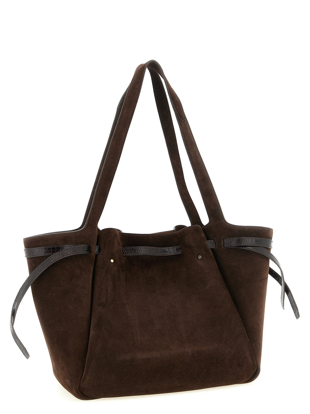 Tory Burch Brown Bovine Leather Tote Bag