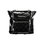 Mario Valentino Black Polyurethane Women's Backpack