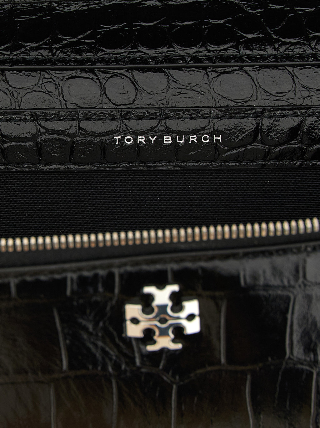 Tory Burch Black Lamb Leather Crossbody Bag