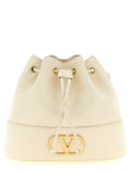 Valentino Garavani White Lamb Leather Crossbody Bag