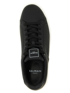 Balmain Bicolor Calfskin Low Top Sneakers