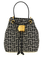 Balmain Bicolor Polyester Handbag