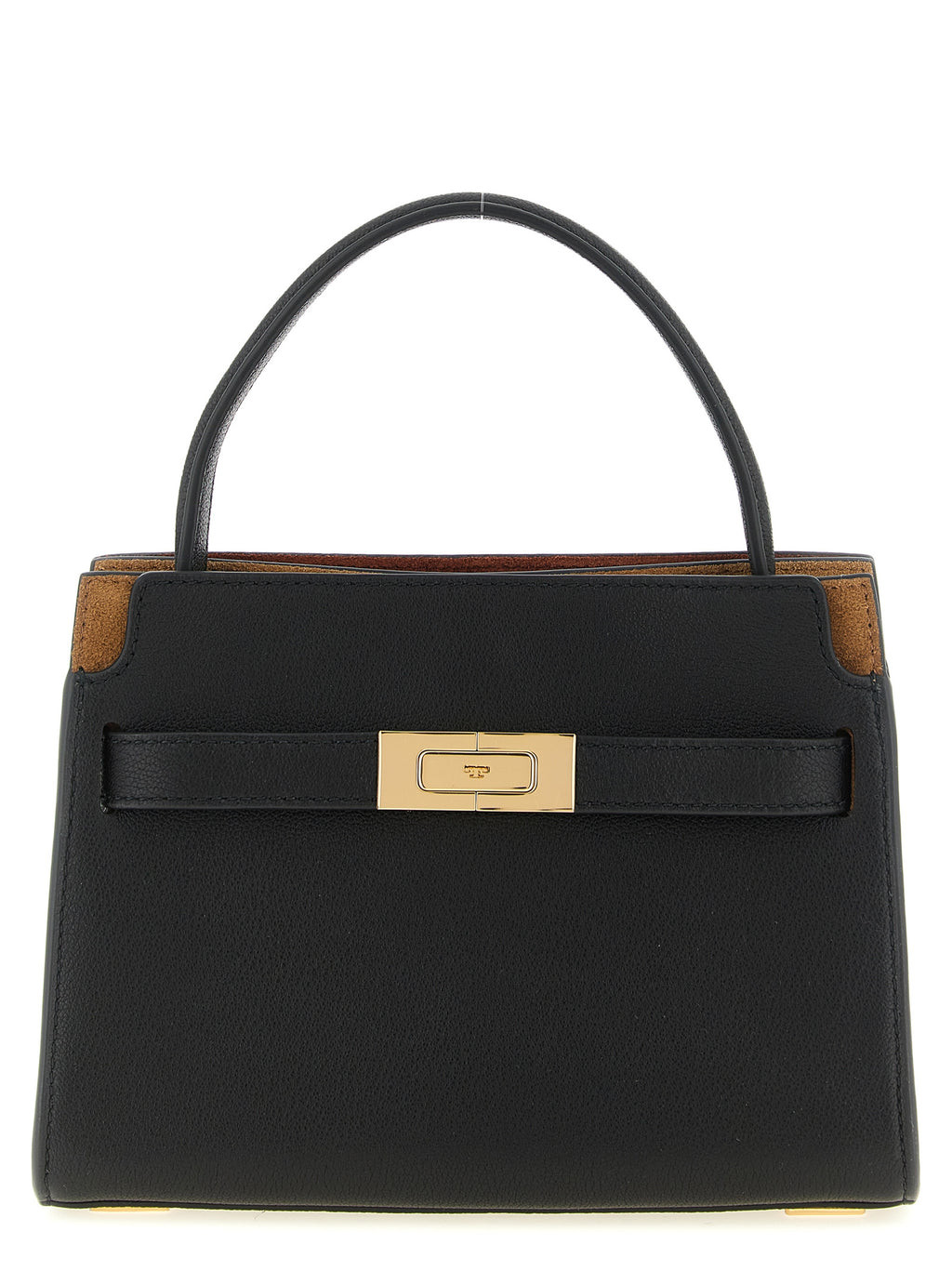 Tory Burch Black Lambskin Crossbody Bag