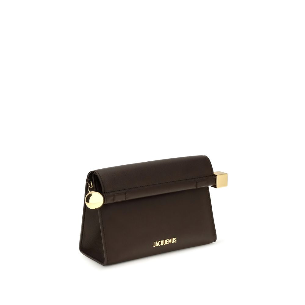 Jacquemus Brown Lamb Ovis Aries Shoulder Bag