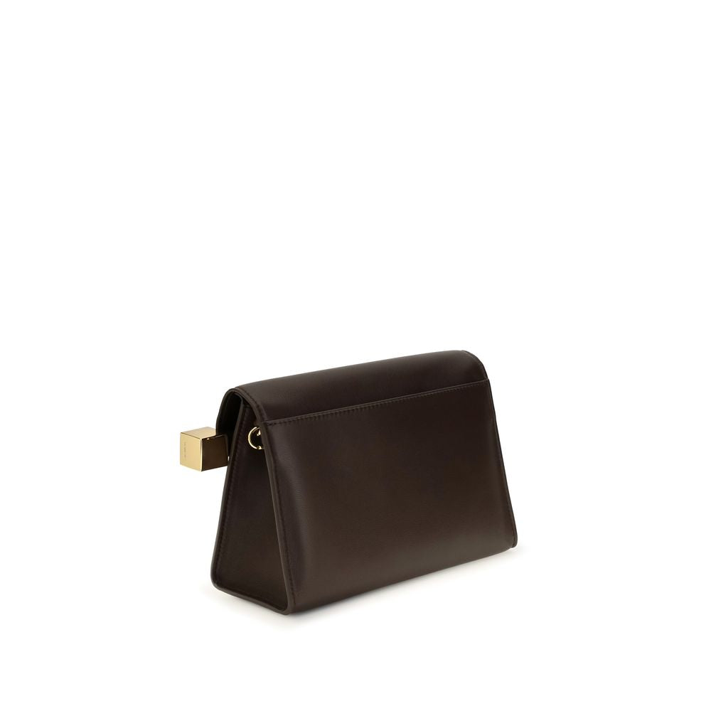 Jacquemus Brown Lamb Ovis Aries Shoulder Bag