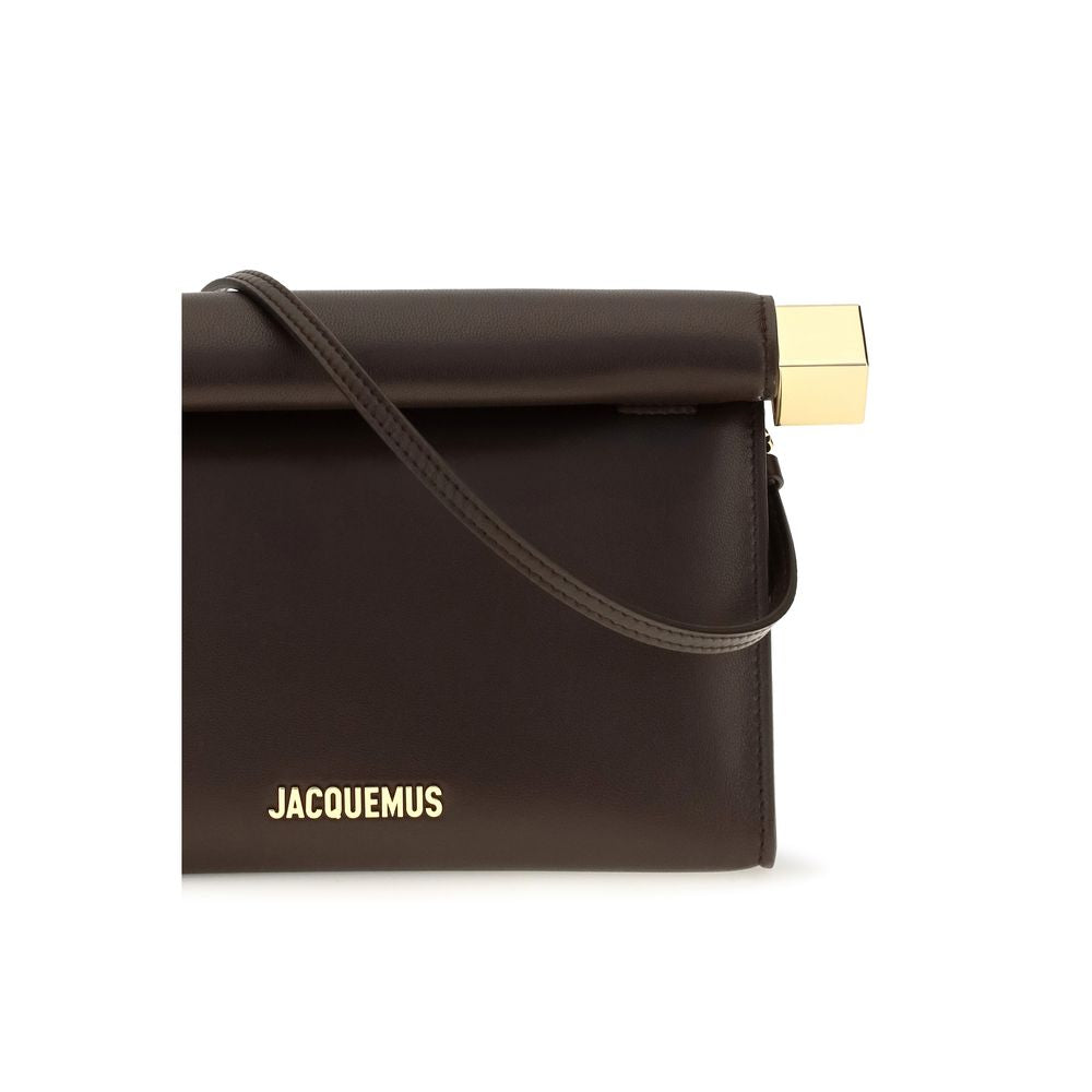 Jacquemus Brown Lamb Ovis Aries Shoulder Bag