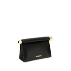 Jacquemus Black Lamb Ovis Aries Shoulder Bag