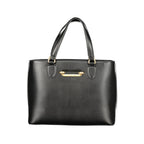 Mario Valentino Black Polyurethane Women's Bag