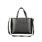 Mario Valentino Black Polyurethane Women's Bag