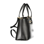 Mario Valentino Black Polyurethane Women's Bag