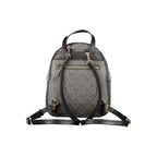 Mario Valentino Black Polyurethane Women's Backpack