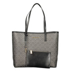 Mario Valentino Black Polyurethane Women's Bag