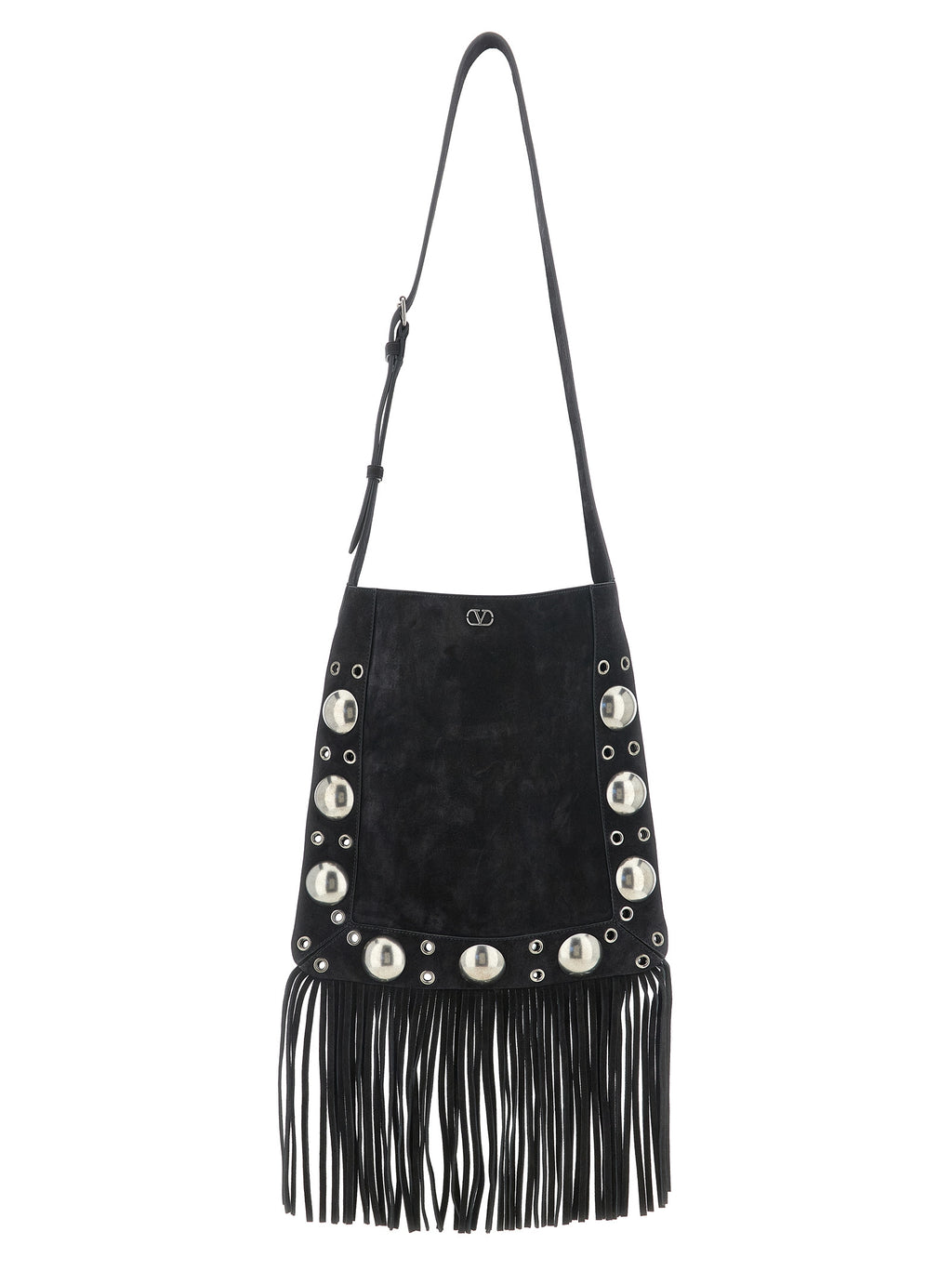 Valentino Garavani Black Calfskin Shoulder Bag
