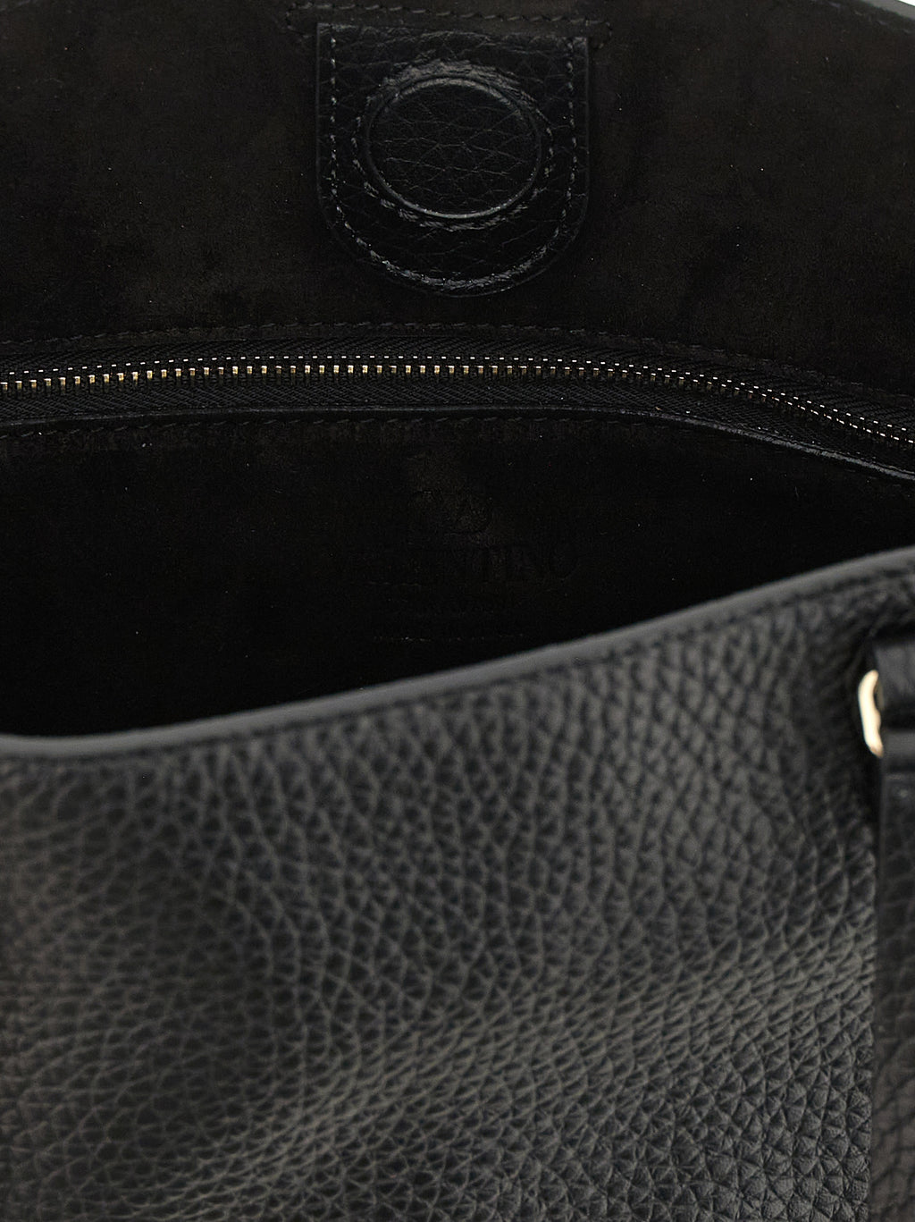 Valentino Garavani Black Calfskin Shoulder Bag
