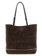 Valentino Garavani Brown Calfskin Shoulder Bag