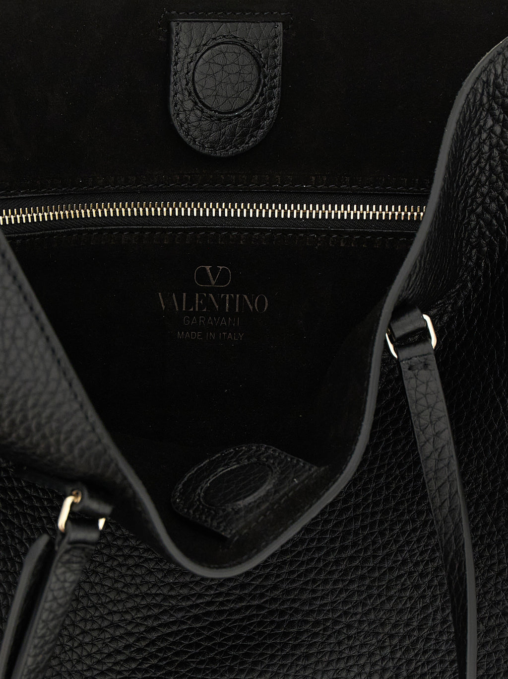 Valentino Garavani Black Calfskin Shoulder Bag