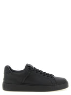 Balmain Black Calfskin Low Top Sneakers