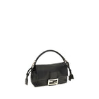 Fendi Black Lamb Ovis Aries Handbag