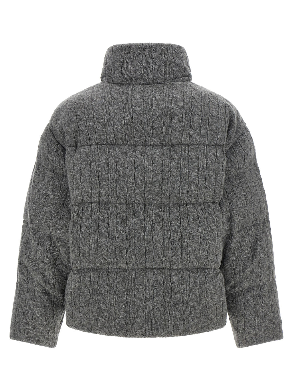 Polo Ralph Lauren Gray Wool Full-Length Jacket