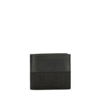 Fendi Black Calf Leather Bos Taurus Wallet