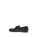Valentino Garavani Black Deer Slip-On Loafers
