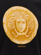 Versace Black Cotton T-Shirt
