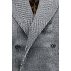 Dolce & Gabbana Gray Wool Oves Aries Blazer
