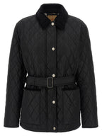 Burberry Black Polyamide Full-Length Jacket
