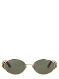Saint Laurent Brown Acetate Sunglasses