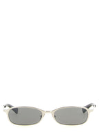 Saint Laurent Gray Acetate Sunglasses