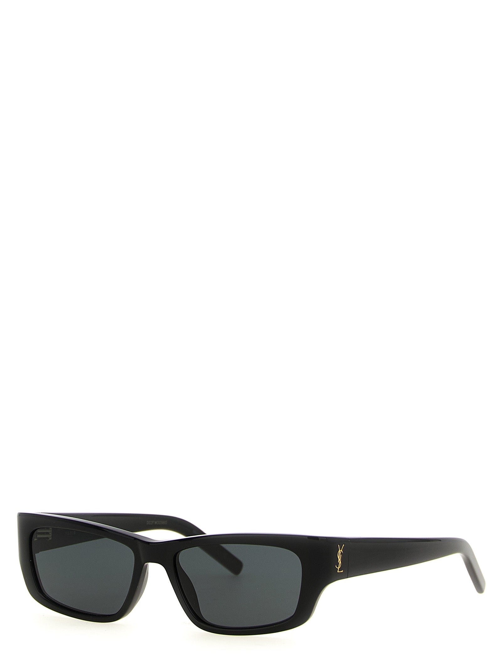 Saint Laurent Black Acetate Sunglasses