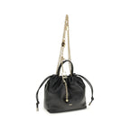 Chloé Black Calf Leather Bos Taurus Shoulder Bag