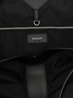 Saint Laurent Black Calfskin Tote Bag