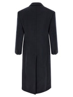 Saint Laurent Blue Wool Coat