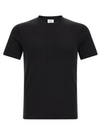 Saint Laurent Black Cotton T-Shirt