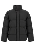 Saint Laurent Black Polyester Full-Length Jacket