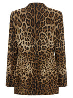 Dolce & Gabbana Brown Wool Blazer