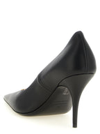 Balenciaga Black Calfskin High Heel Pumps