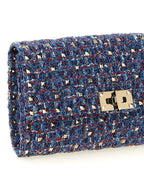 Valentino Garavani Blue Polyester Crossbody Bag