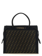Fendi Brown Cotton Tote Bag
