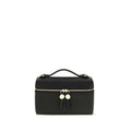 Tory Burch Black Calf Leather Bos Taurus Handbag