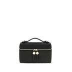 Tory Burch Black Calf Leather Bos Taurus Shoulder Bag