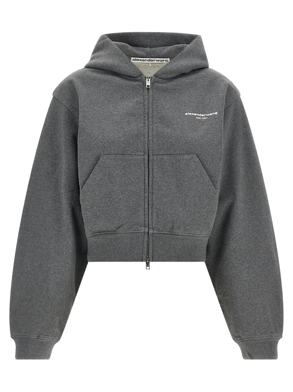 Alexander Wang Gray Cotton Sweatshirt