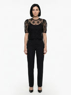 Dolce & Gabbana Black Nylon T-Shirt