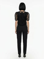 Dolce & Gabbana Black Nylon T-Shirt