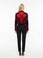Dolce & Gabbana Bicolor Cotton Full-Length Jacket