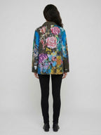 Dolce & Gabbana Multicolor Cotton Full-Length Jacket